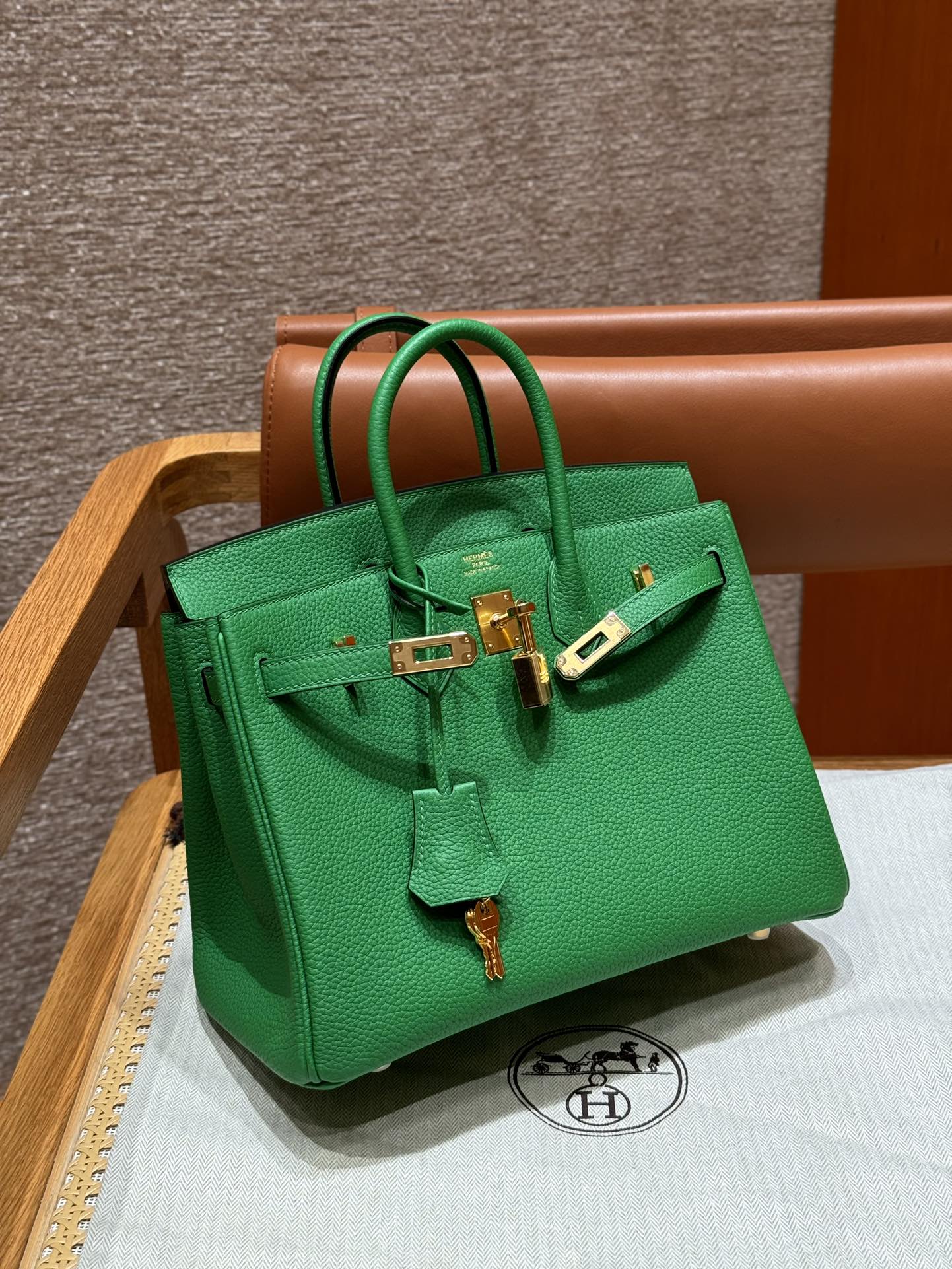 Hermès Birkin 1KBambou Handbag (Handmade to Order)