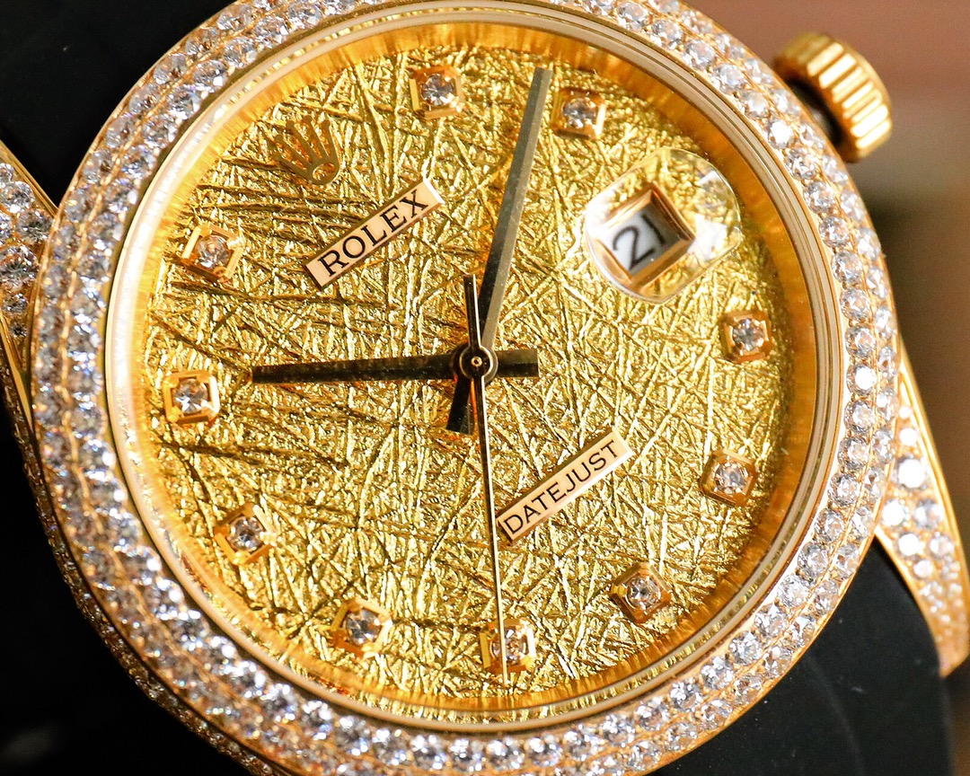 Rolex Datejust Full Diamonds Luxury Edition