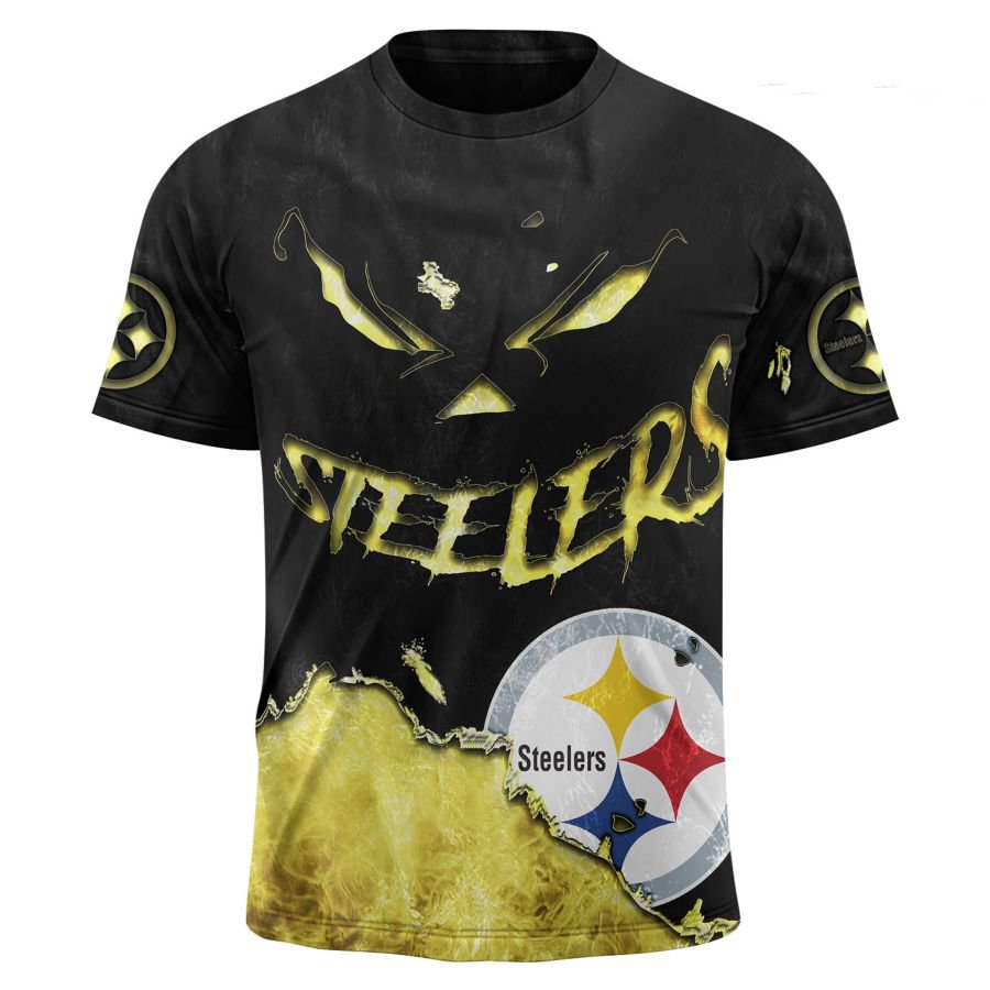 PITTSBURGH STEELERS 3D HOODIE HALLOWEEN001
