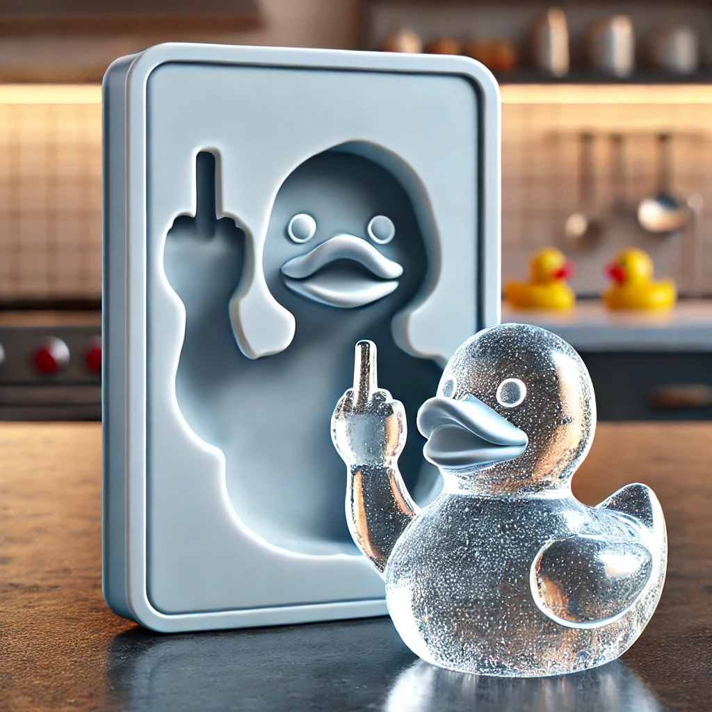 Fun Duck Ice Mold