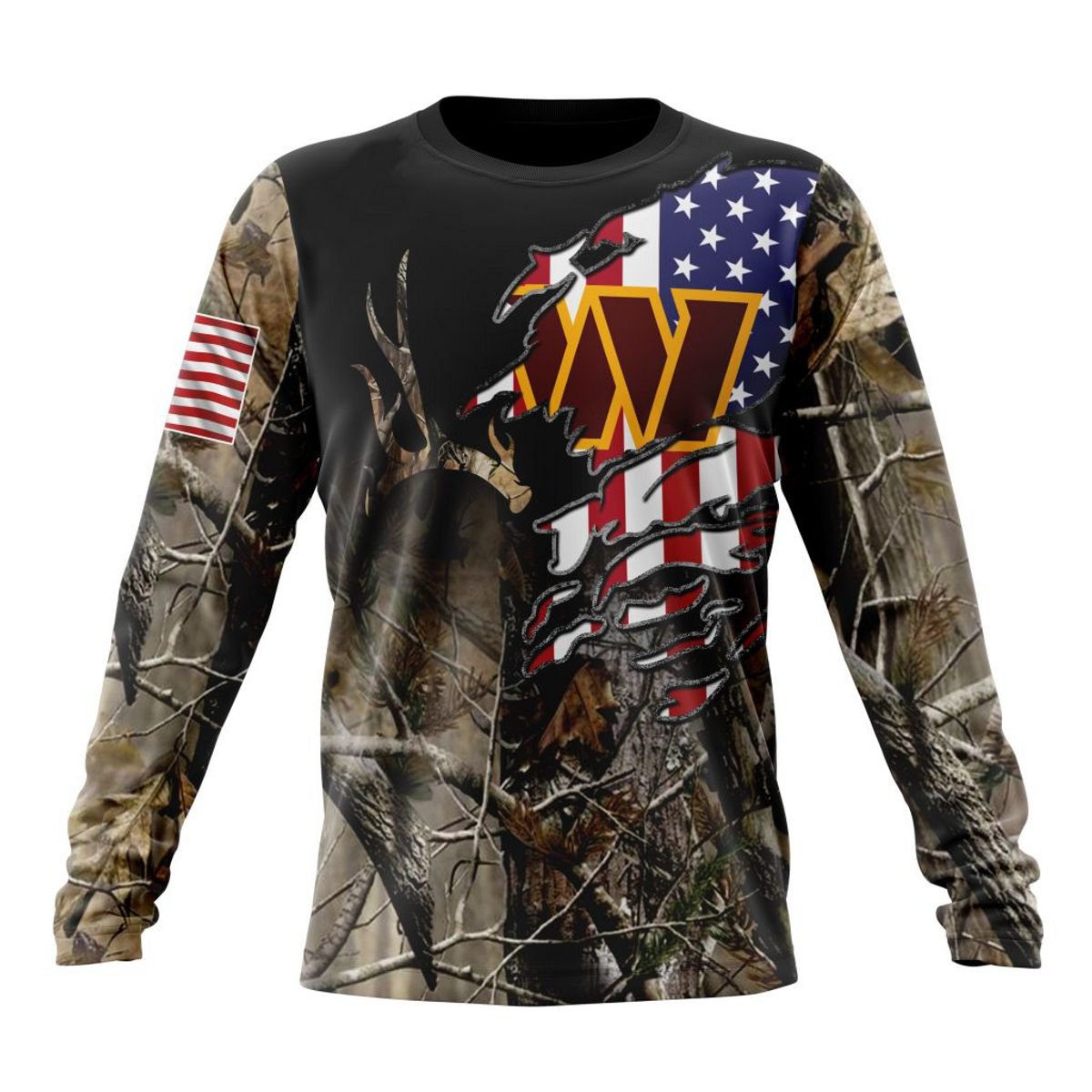 WASHINGTON 3D HOODIE CAMO REALTREE HUNTING