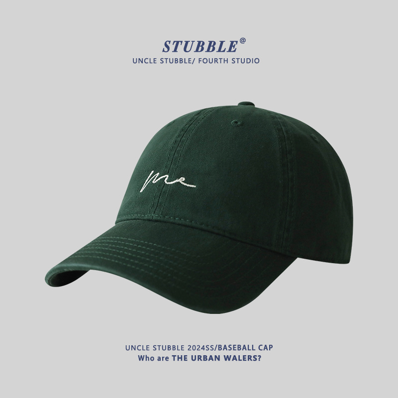 New Korean style men's and women's baseball cap simple and versatile small duckbill cap