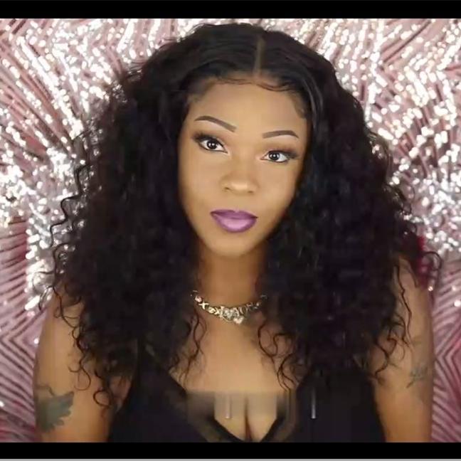 Luna N01 Afro Long Curly Hair Wig for Women