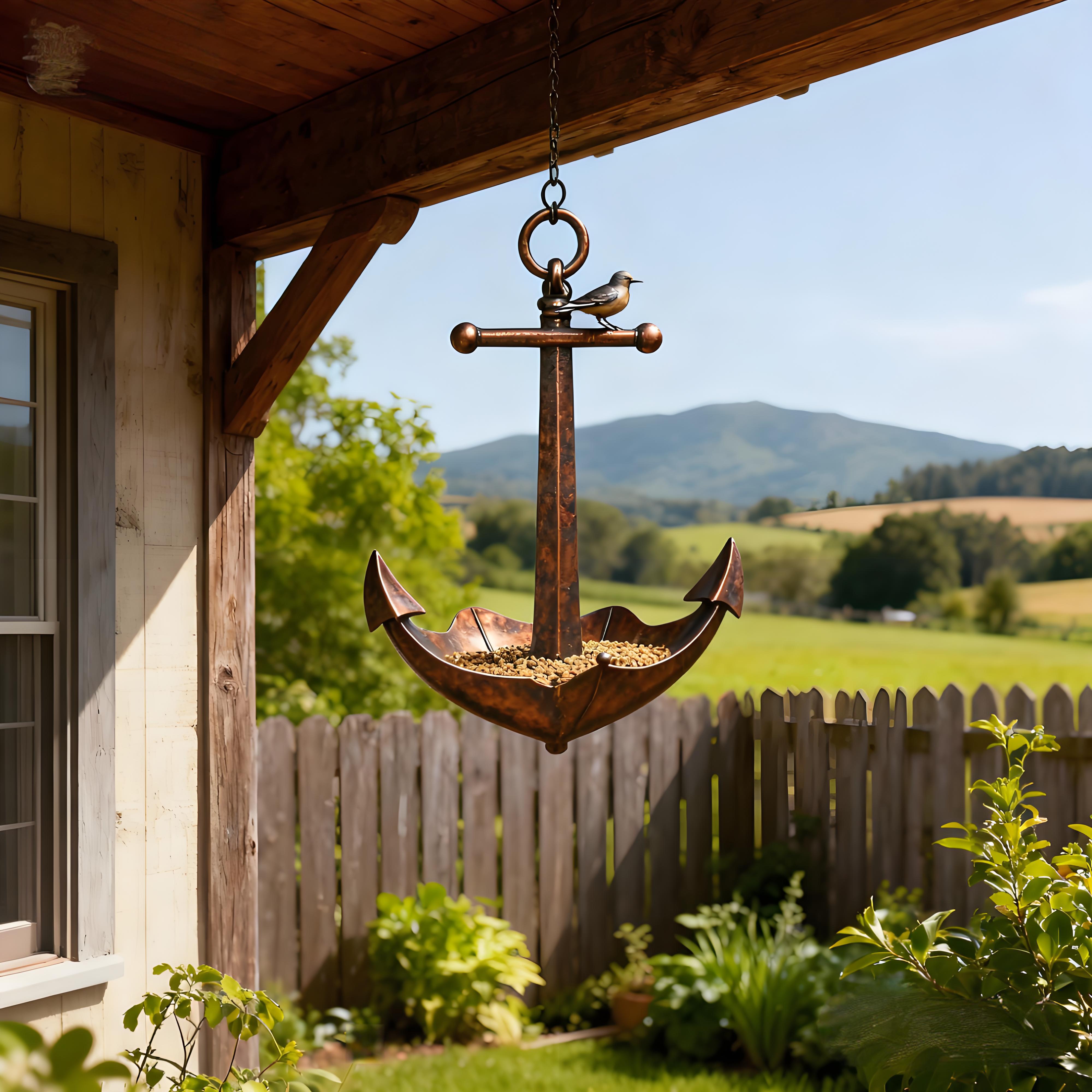 ⚓️ Anchor Haven Bird Feeder— Let Nature Drop Anchor