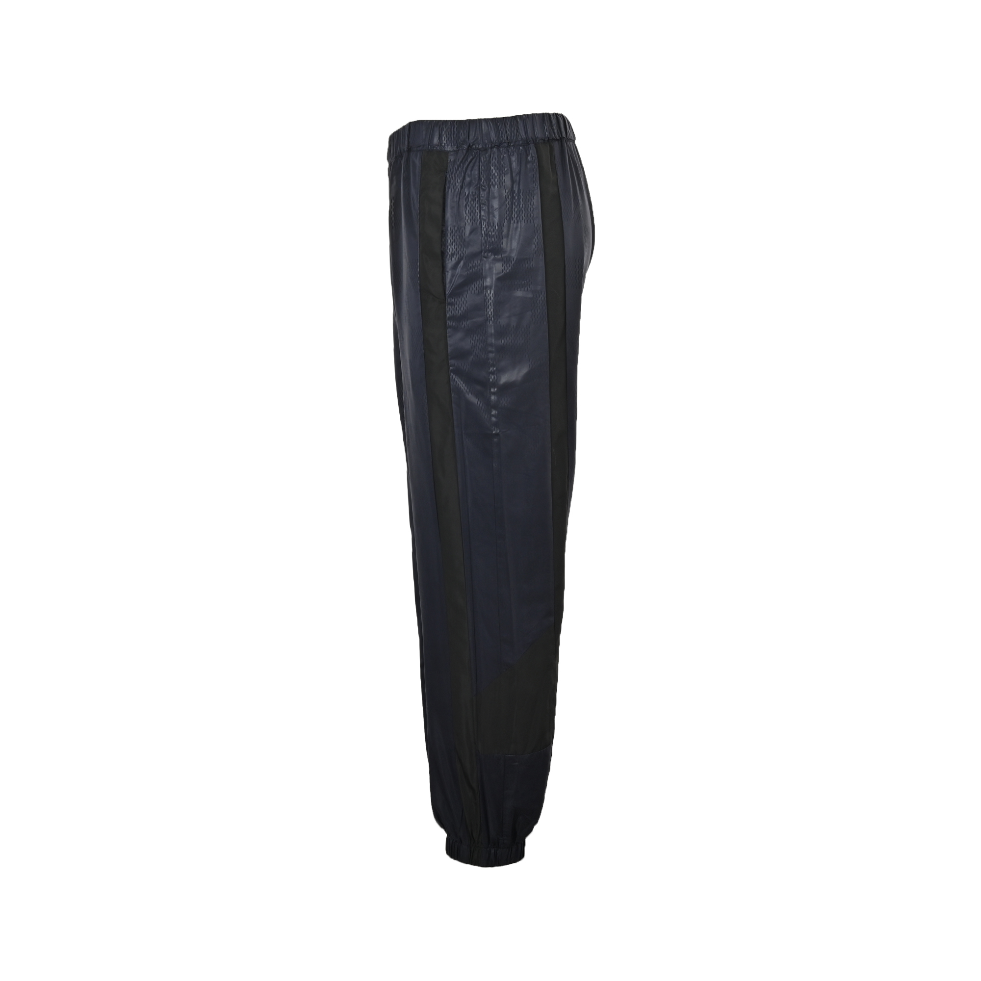 Louis Vuitton patchwork nylon jacquard suit sports trousers