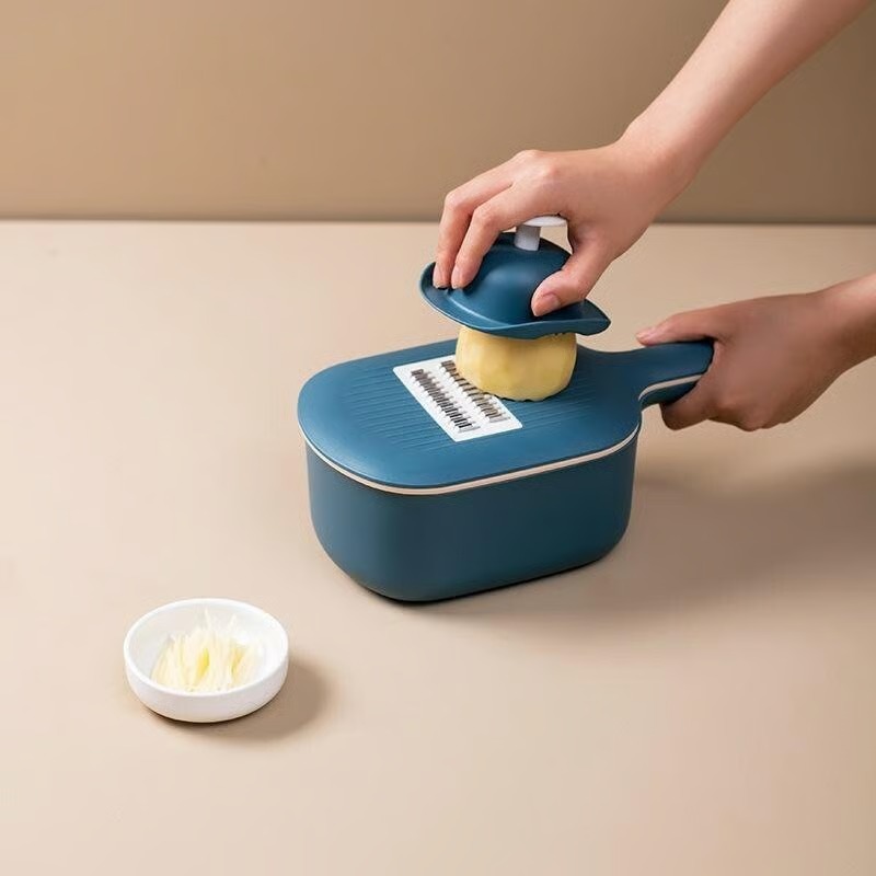 🔥Multifunctional Cutting Tool🔥4-in-1 Vegetable Cutter and Grater