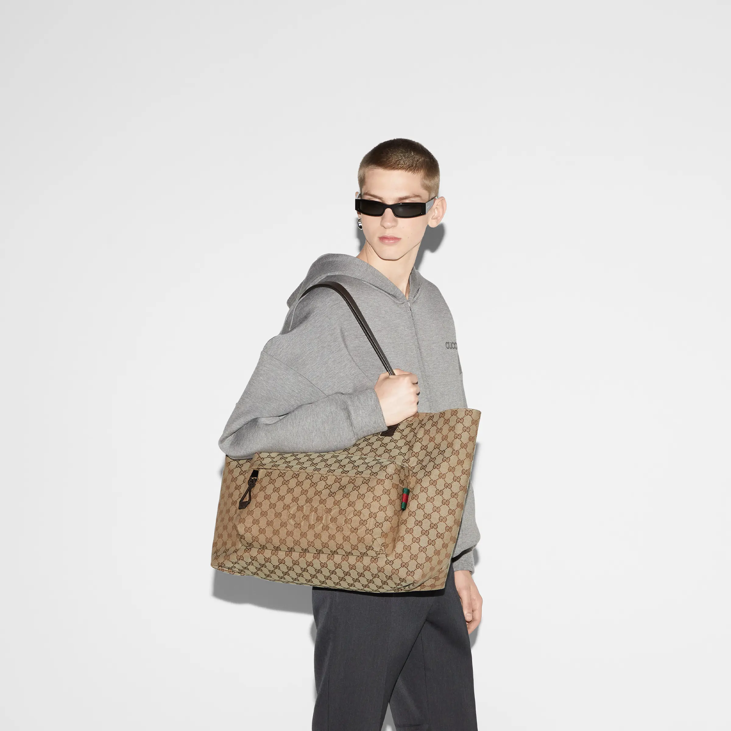 Gucci GG canvas XL tote bag‎ 802166 FADUU 8657