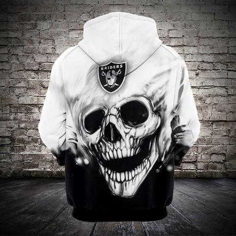 RAIDERS 3D HOODIE UNIQUE 125