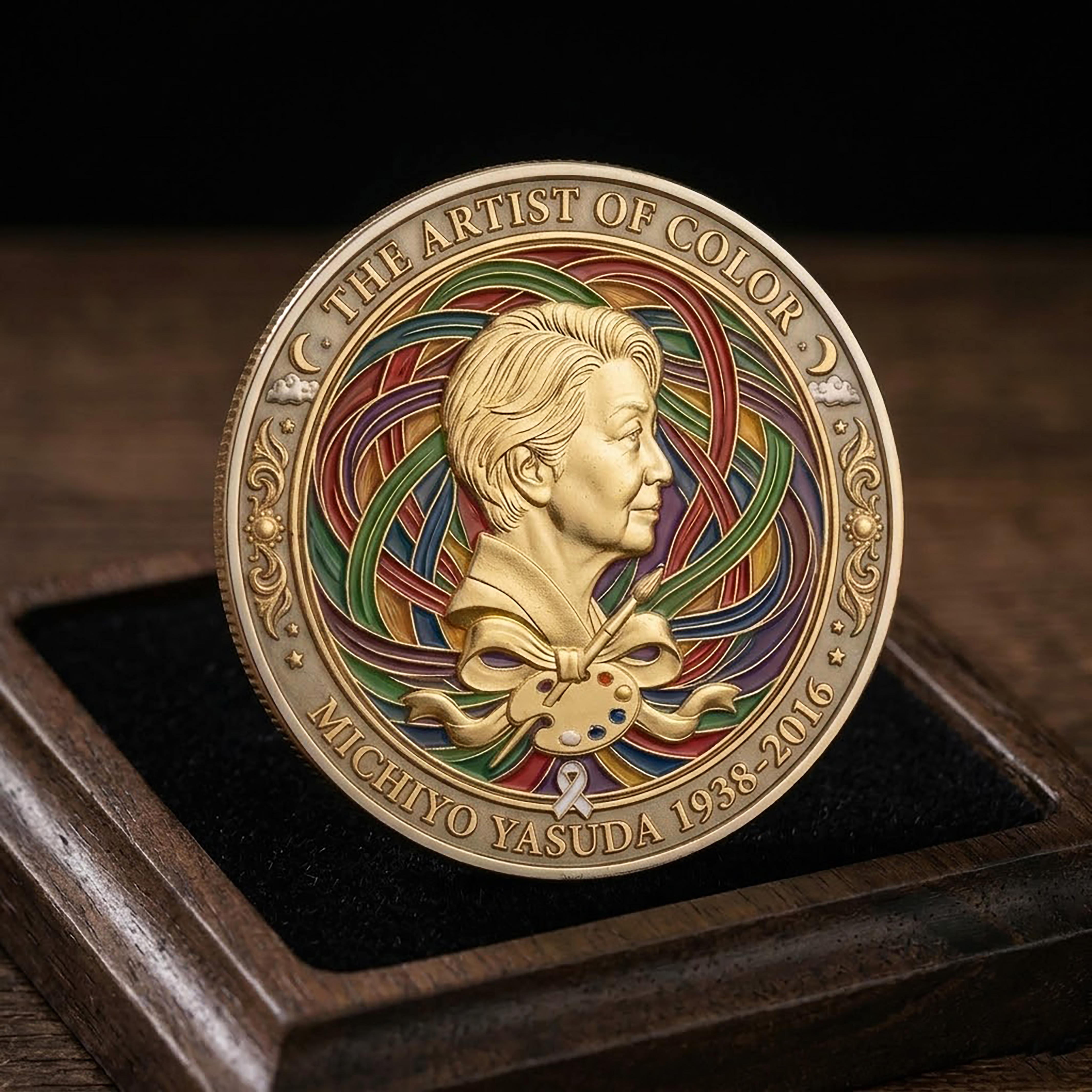 🎨 Michiyo Yasuda “The Artist of Color” Commemorative Coin