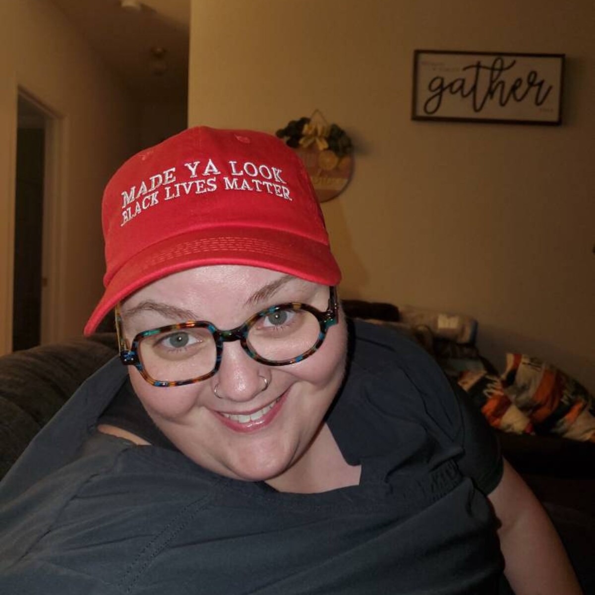 Made Ya Look BLM Fake MAGΛ Hat