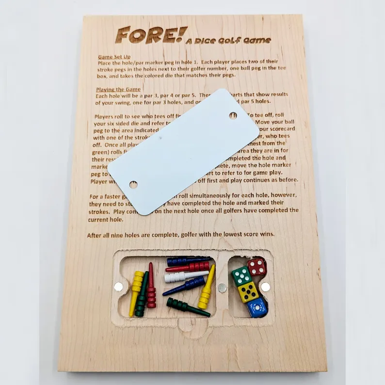 Fore! A Golf Dice Game