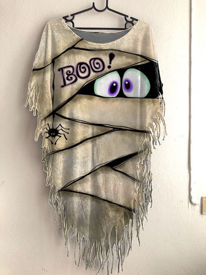 🔥Buy 3 Get 10% Off🔥Women's Retro Halloween Peekaboo Monster Cape