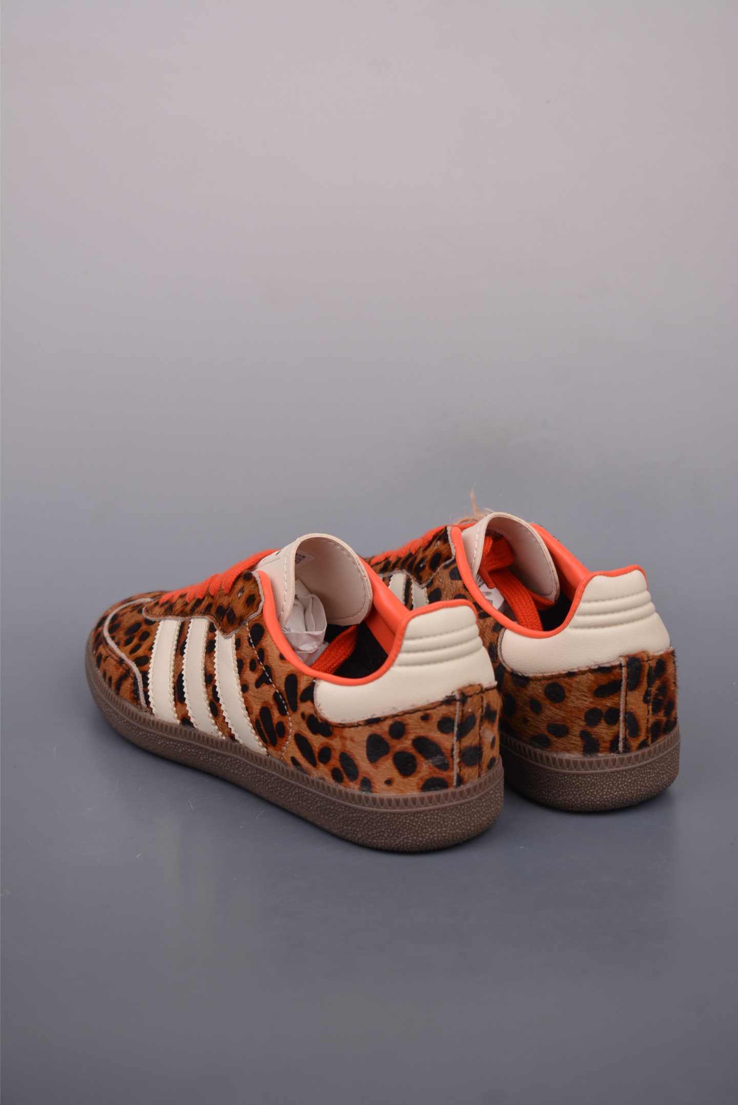Adidas Originals Samba OG White Orange Leopard JI2734