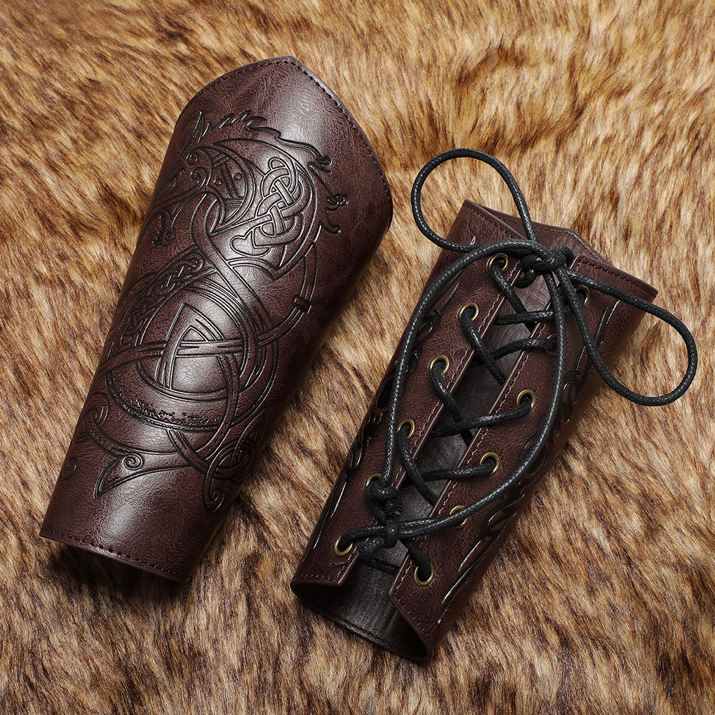 👍Last Day Promotion 60% OFF💥Viking Handmade Leather Wristband