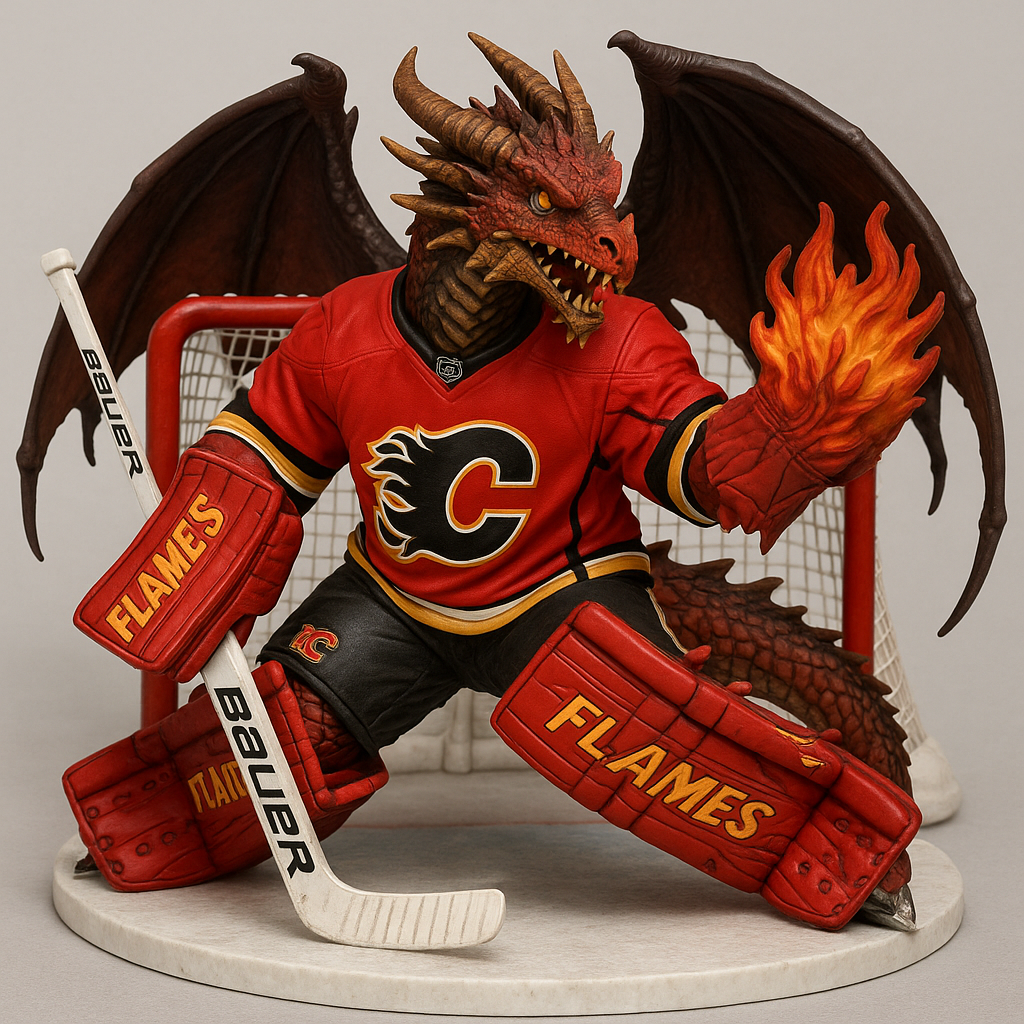 Flames Guardian – Dragon Goalie Collectible Figure