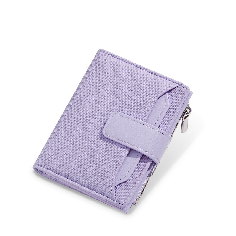 🔥Last Day 50% OFF🔥Small Wallet Leather RFID Blocking Bifold Zipper Pocket Wallet