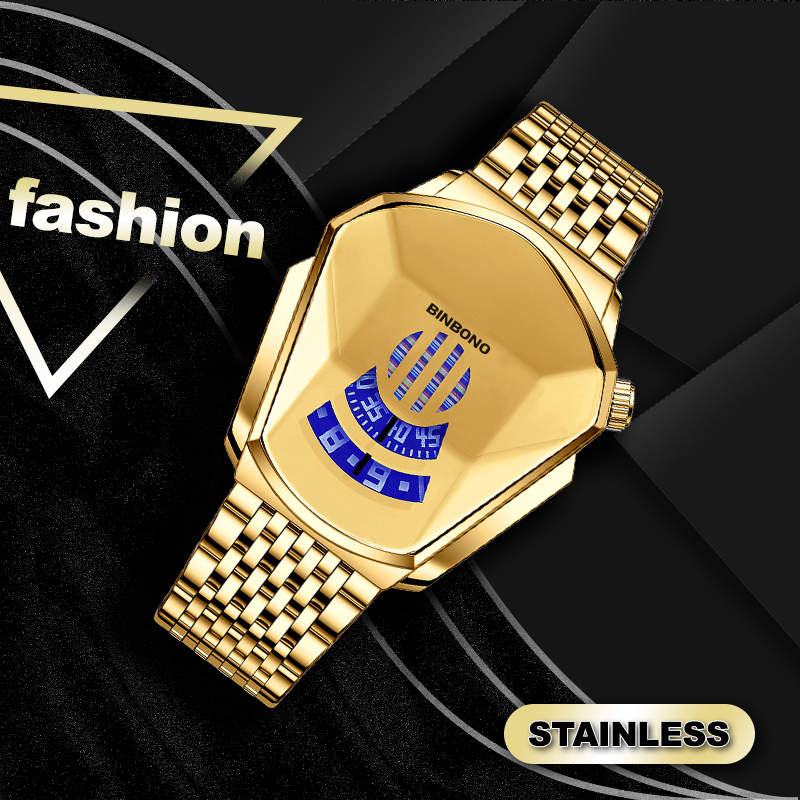 Diamond Style Quartz Watch For Men & Women-Buy Two Free Shipping