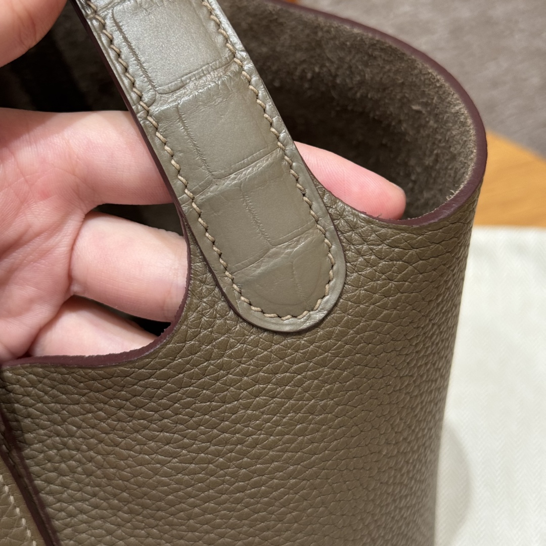 Hermès Picotin lo 18Etoupe handbag (handmade to order)