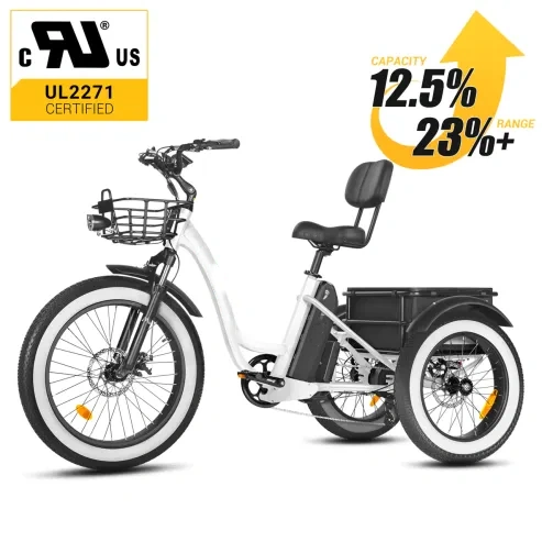 clearance sale💥[750W] Rear Drive Electric Trike Ver 2026