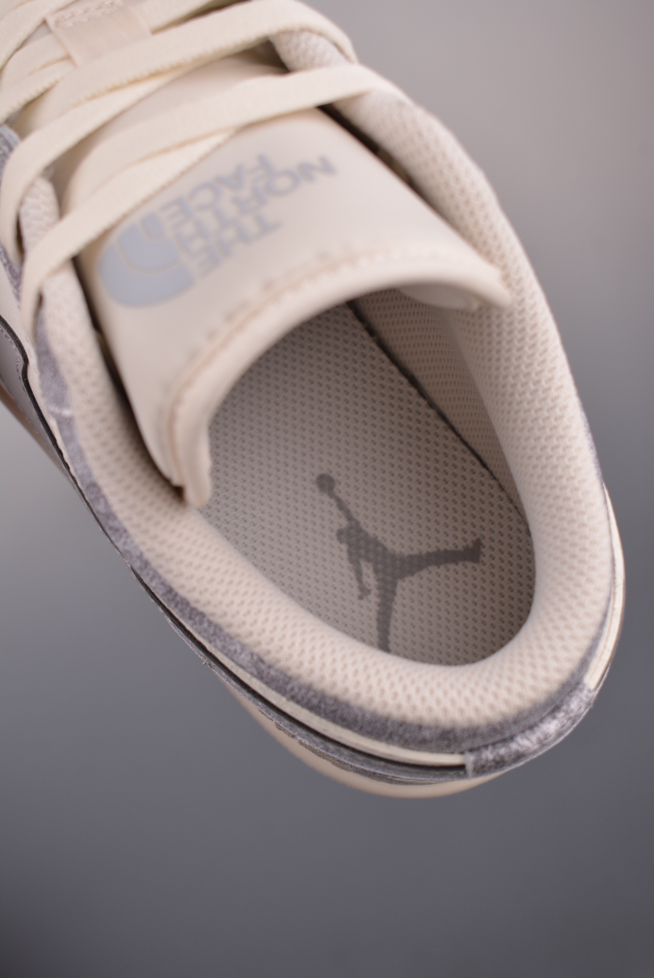 The North Face x Air Jordan 1 Low OG Grey Beige DC2024-023