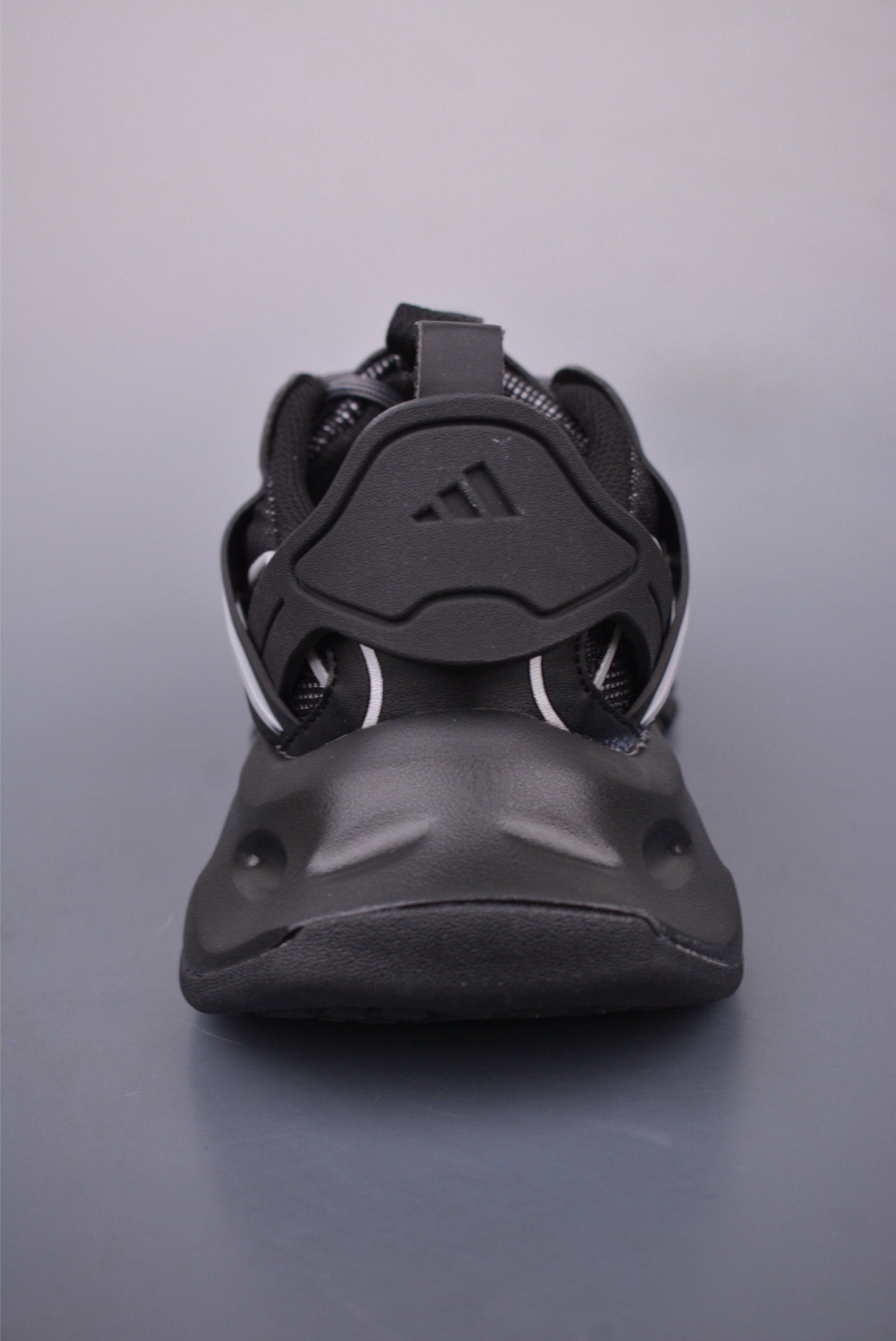 Adidas XLG Runner Deluxe Daddy Shoes Black Silver White JR9173