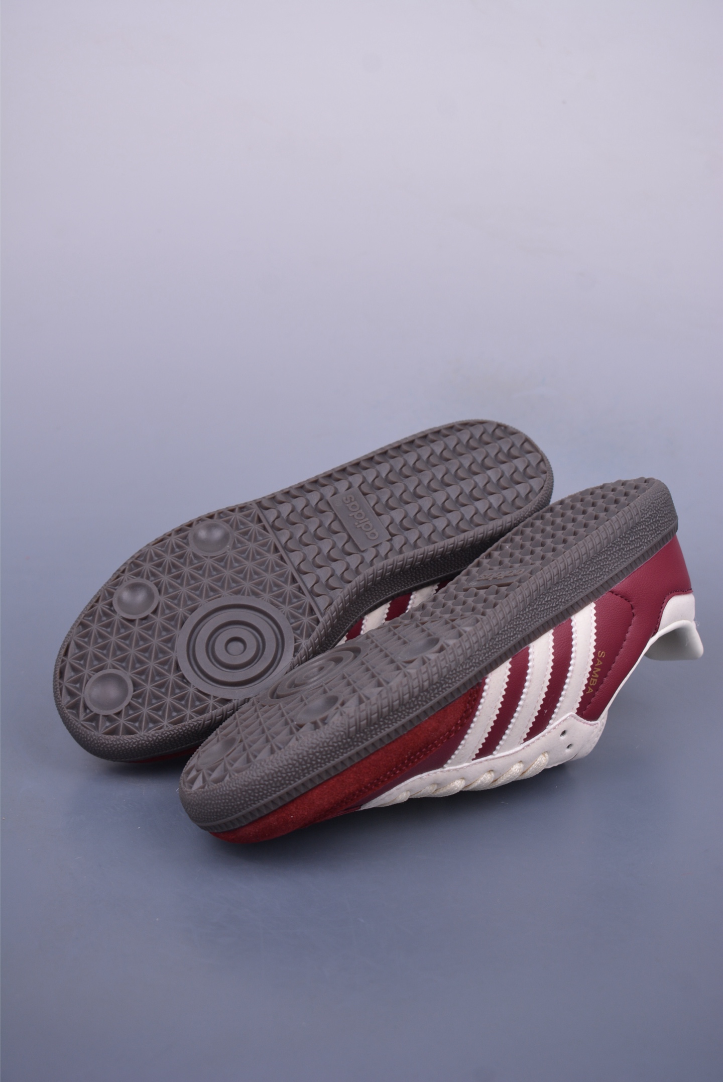 Adidas Originals Samba OG sneakers Hawthorn red caramel sole JI3216