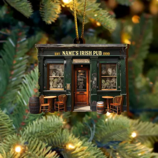 Irish Pub Ornament