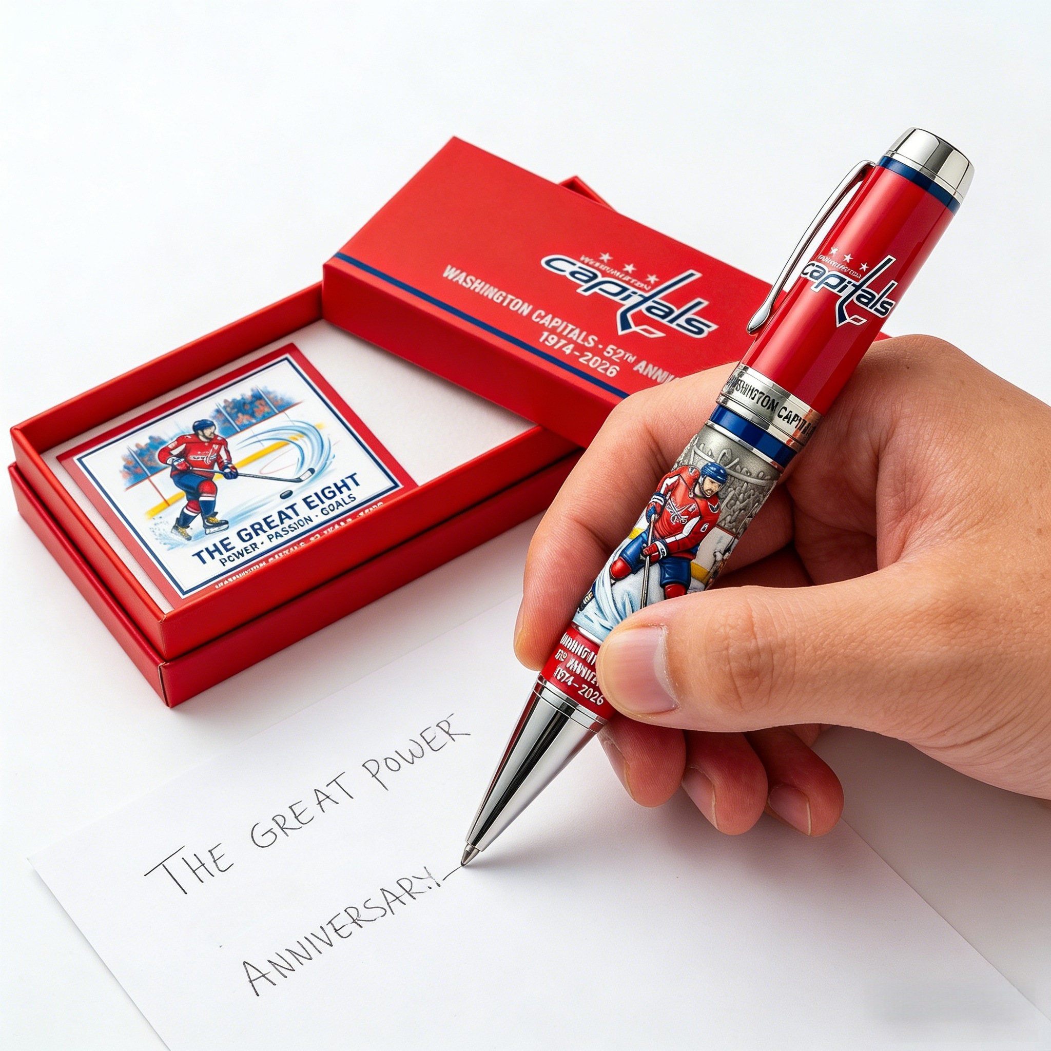 Washington Capitals 52nd Anniversary Commemorative Pen
