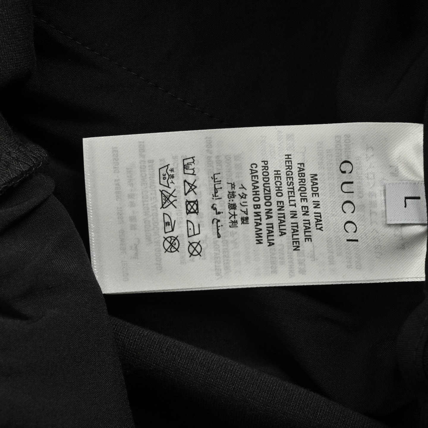 Gucci 25ss logo print shorts