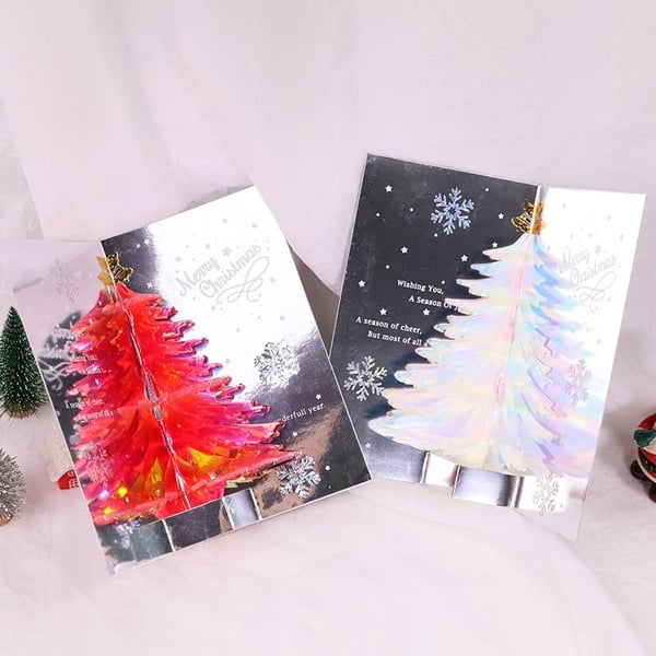 (🔥Early Christmas Sale- SAVE 48% OFF) 🎄Special 3D Christmas Handmade Cards--Buy 3 Get 2 Free