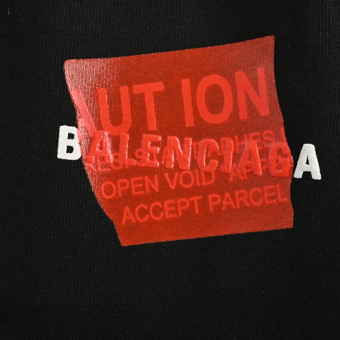 Balenciaga 25ss Tape Letter Shorts