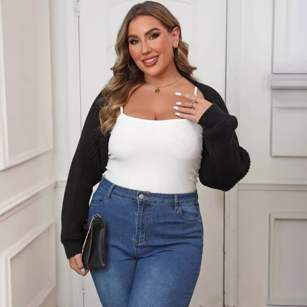 Plus Size Women Sweater Cardigan Irregular Asymmetric Coat Overclothes Casual Outerwear Sweater