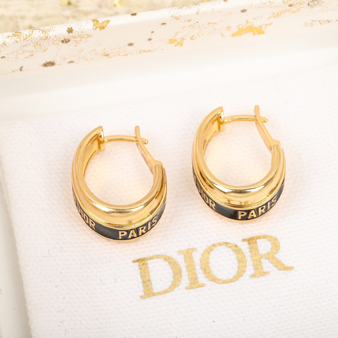 Dior Letter Earrings