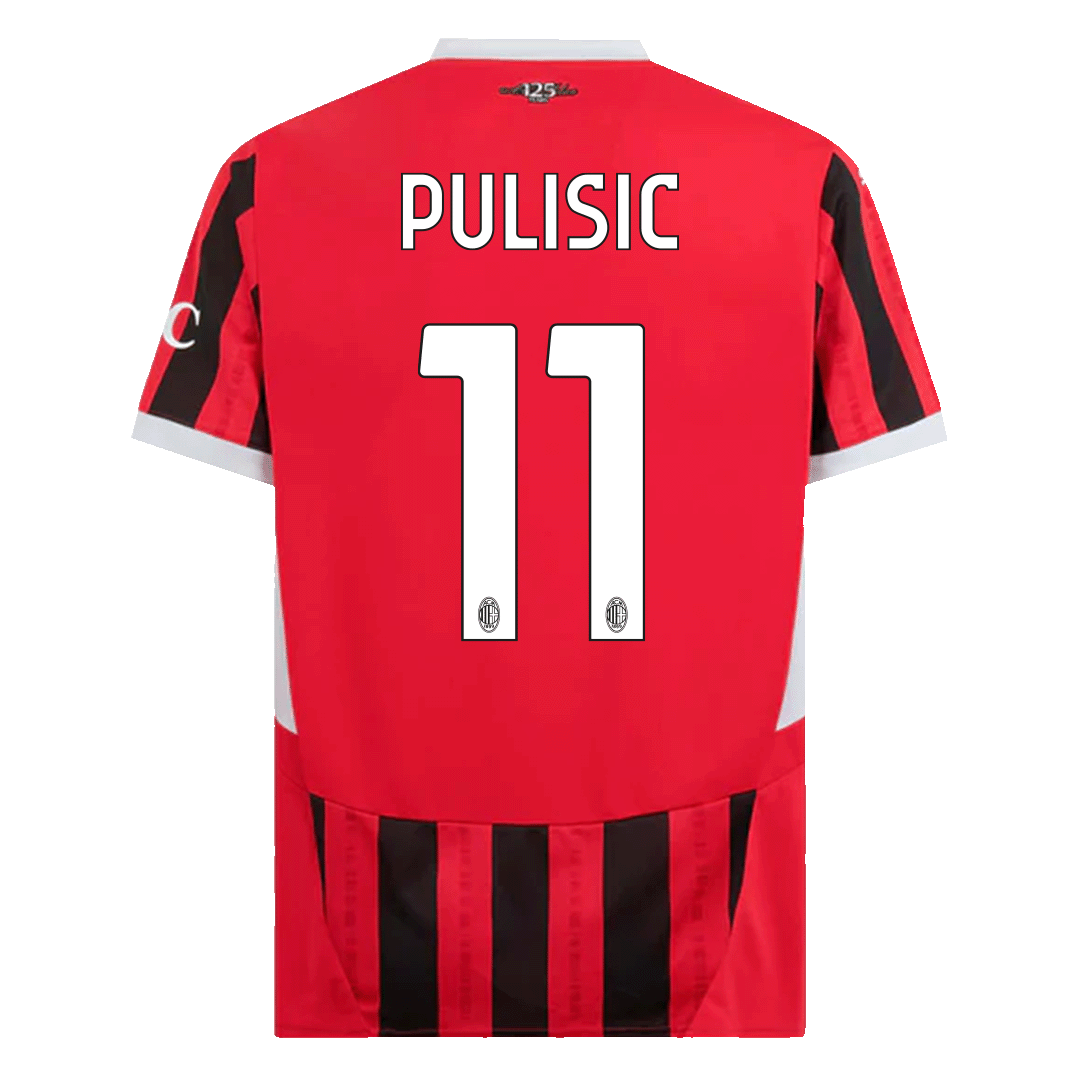 AC Milan PULISIC #11 Home Football Shirt 2024/25