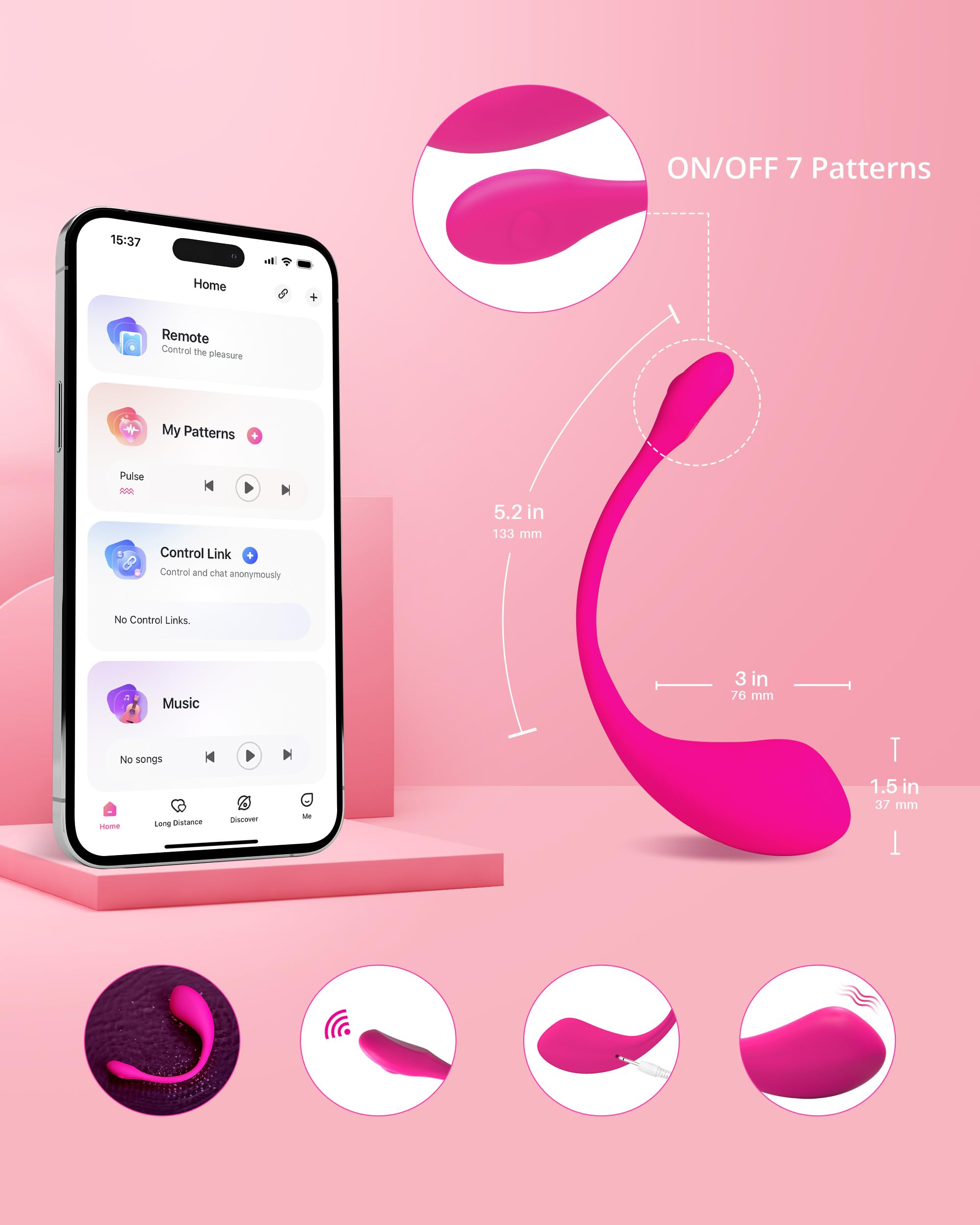 App-Controlled Wearable Massager