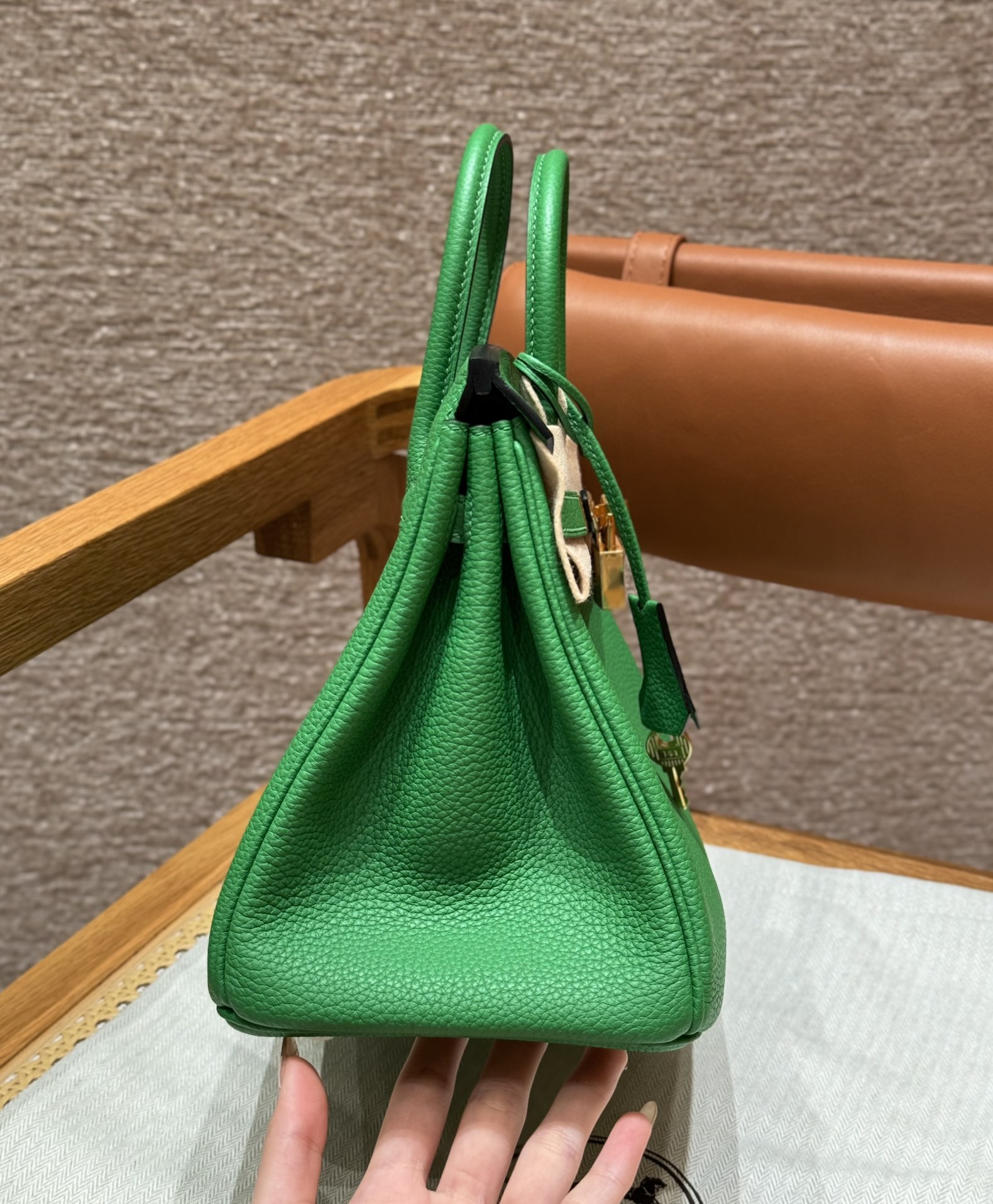 Hermès Birkin 1KBambou Handbag (Handmade to Order)