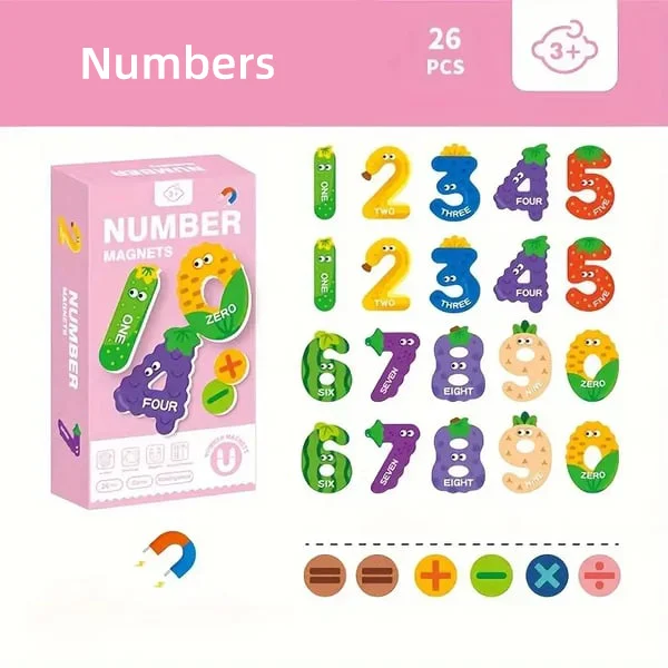 👍Last Day Promotion 50% OFF 💥 Animal-shaped Magnetic Alphabet ✨ BUY 2 FREE SHIPPING