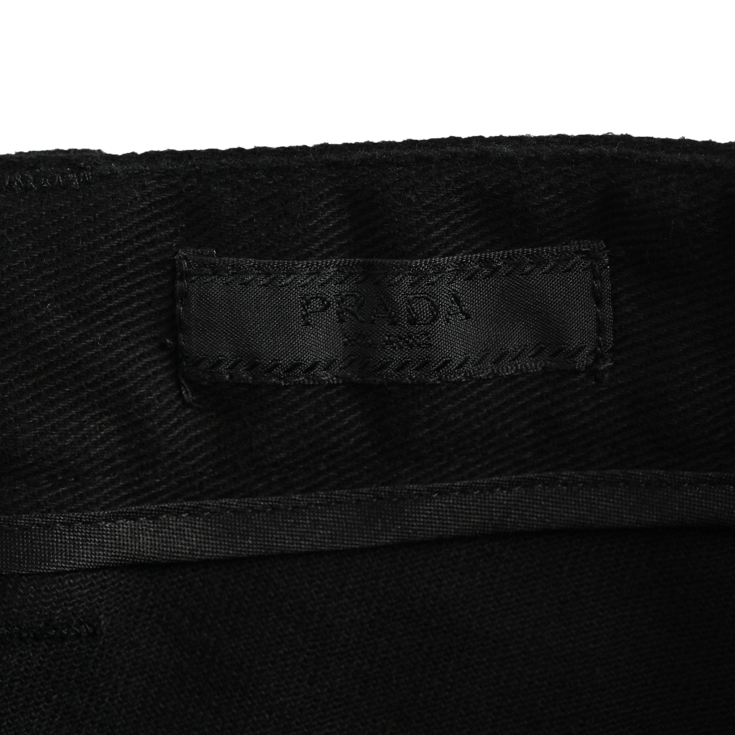 Prada 25ss pocket triangle logo cargo trousers