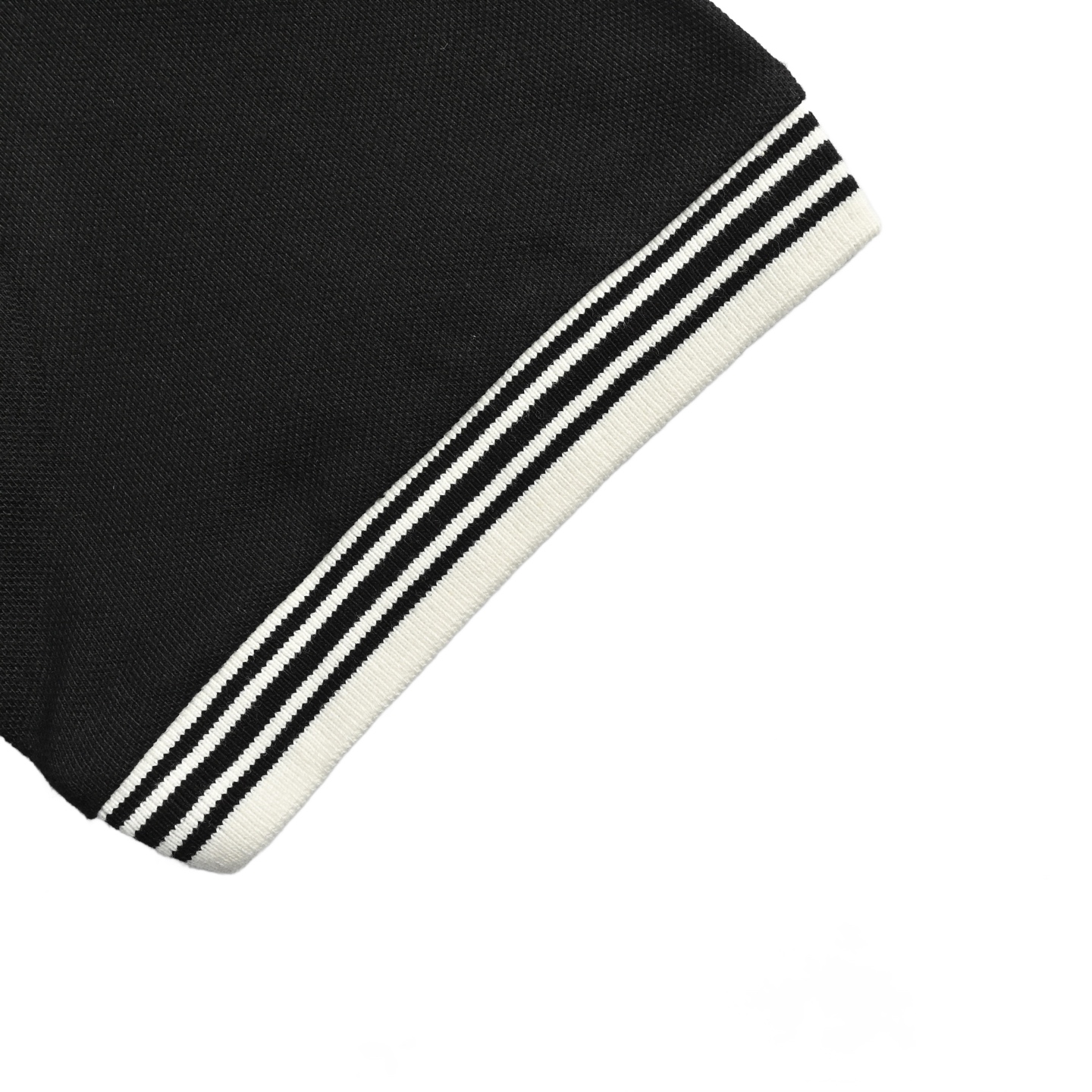 Moncler 25ss embroidered logo polo short sleeve