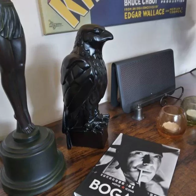 THE MALTESE FALCON STATUE PROP WITH SECRET COMPARTMENT