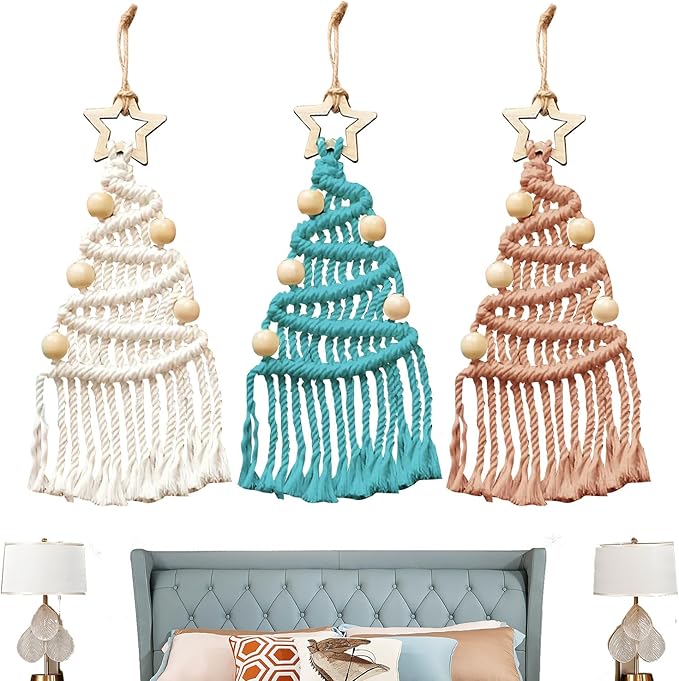 🌲🌲Luxury Knitted Christmas Tree DIY Kit -3 pack