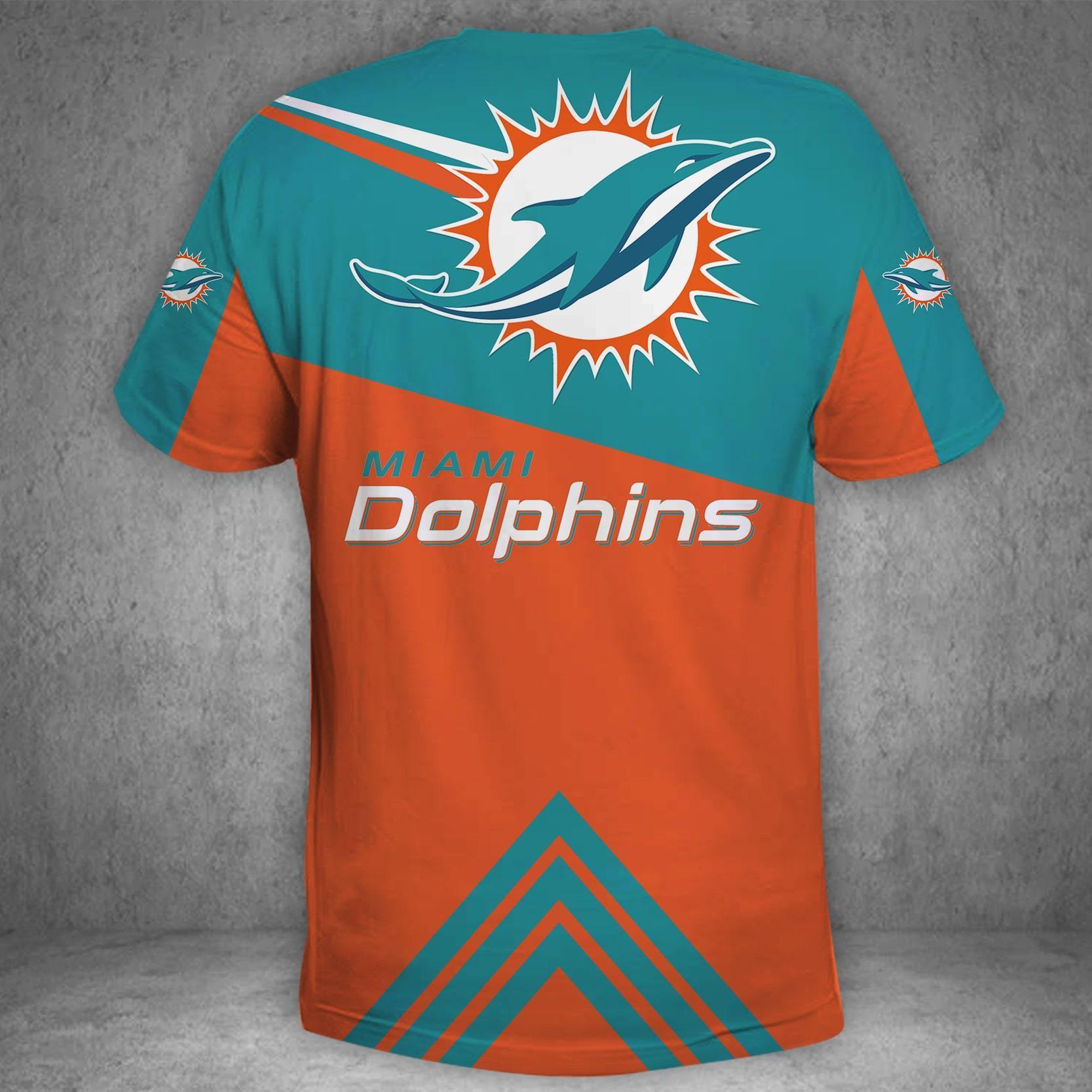 MIAMI DOLPHINS LOVE HOODIE 3D VIP 83