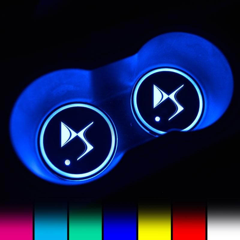 🚗Rainbow Light LED Car Coaster