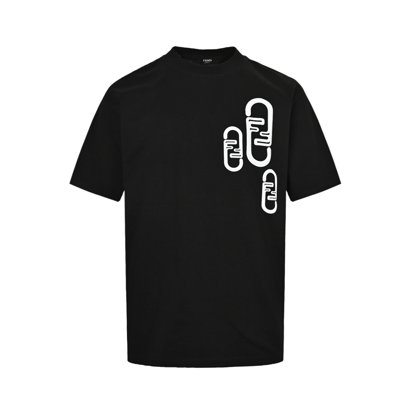 Fendi 25ss personalized F letter print short sleeve