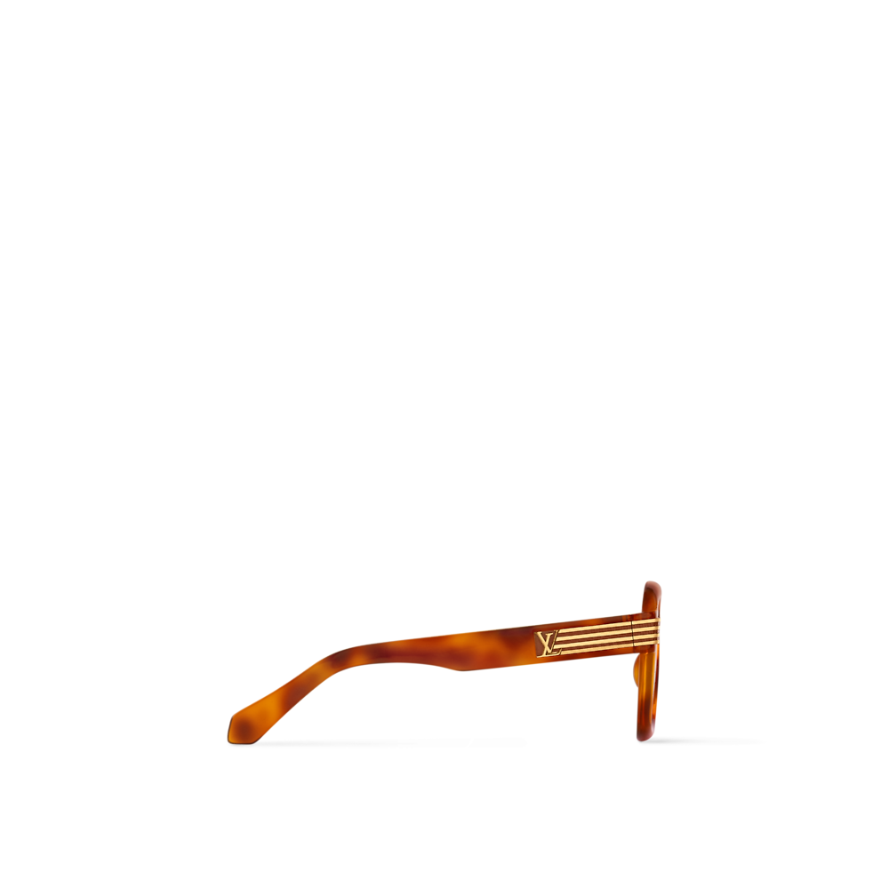 Louis Vuitton LV SLIDE LARGE SQUARE ROUND Sunglasses Z2828U
