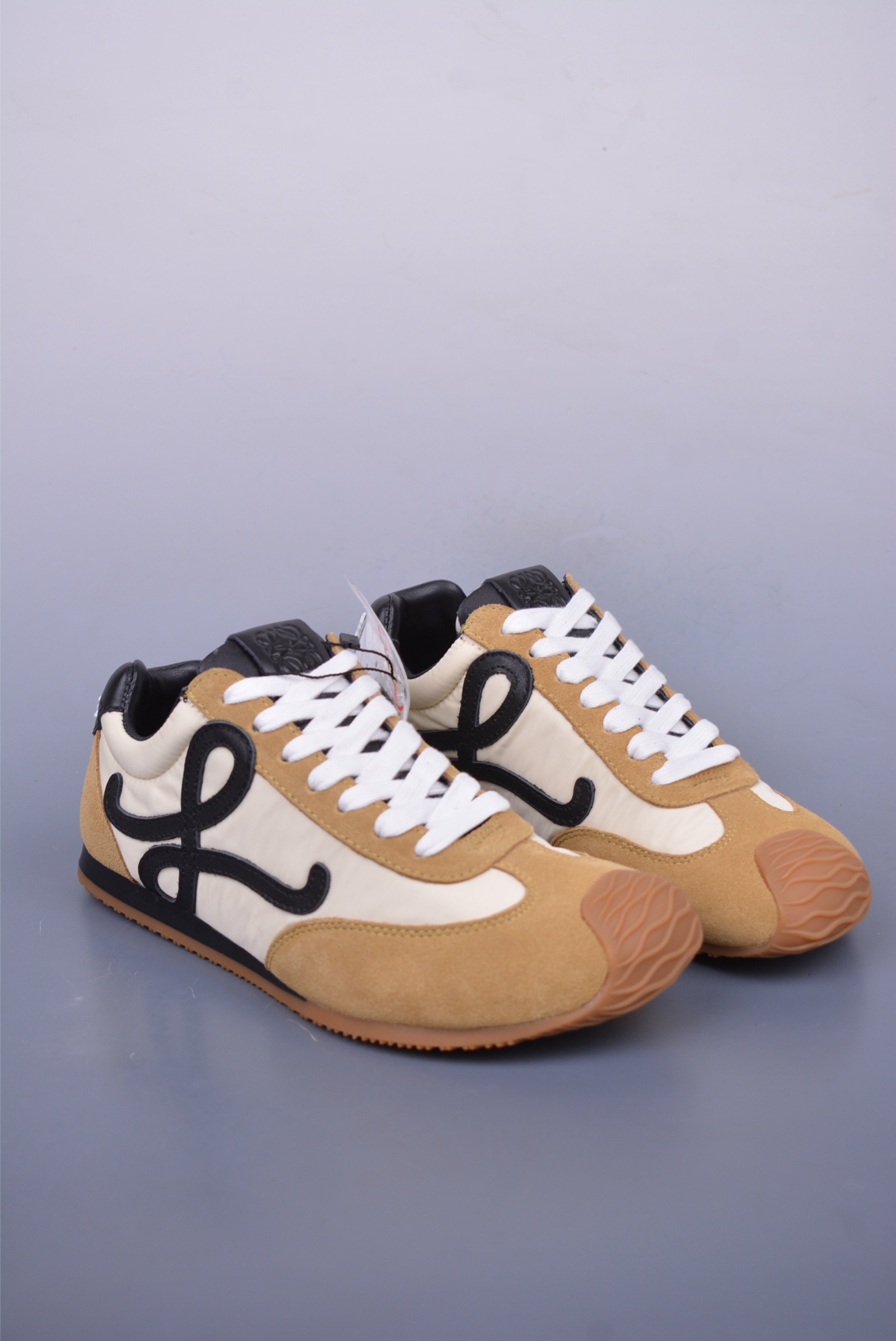 Loewe Ballet Runner 2.0 Sneakers Yellow Black MBR2282X01-8133