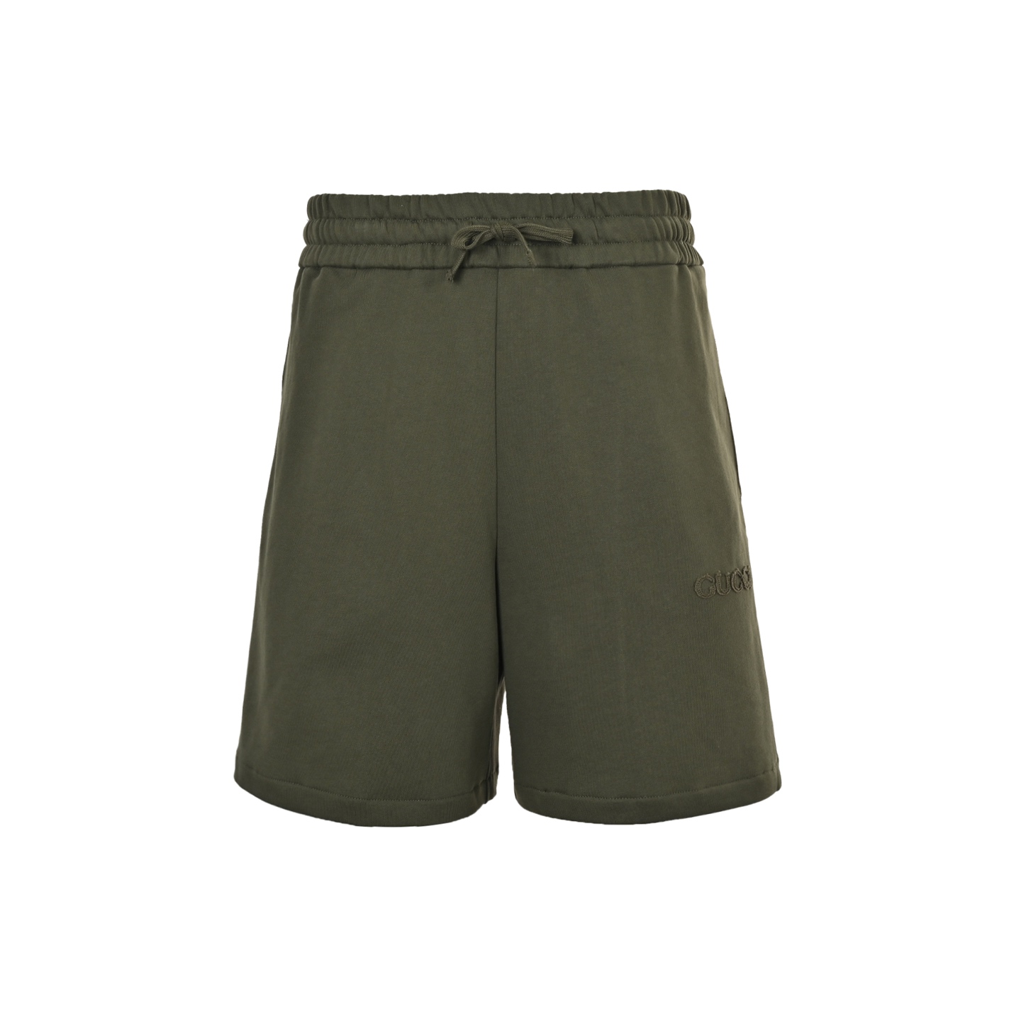 Gucci 25ss lettering embroidered shorts