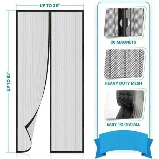 👍2024 Summer Essentials- 50% OFF💥Magnetic Screen Door