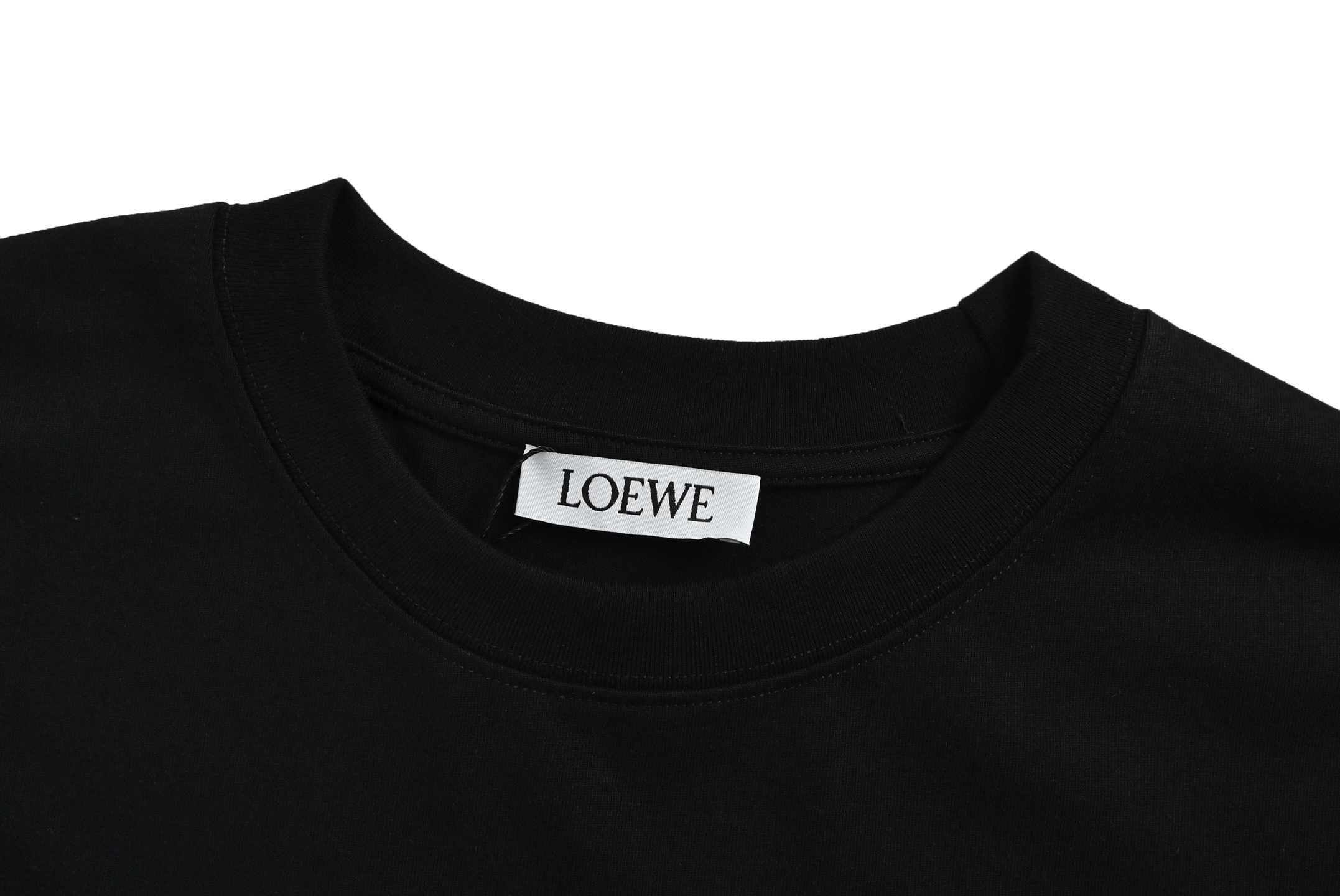 Loewe 25ss chest embossed logo short-sleeve