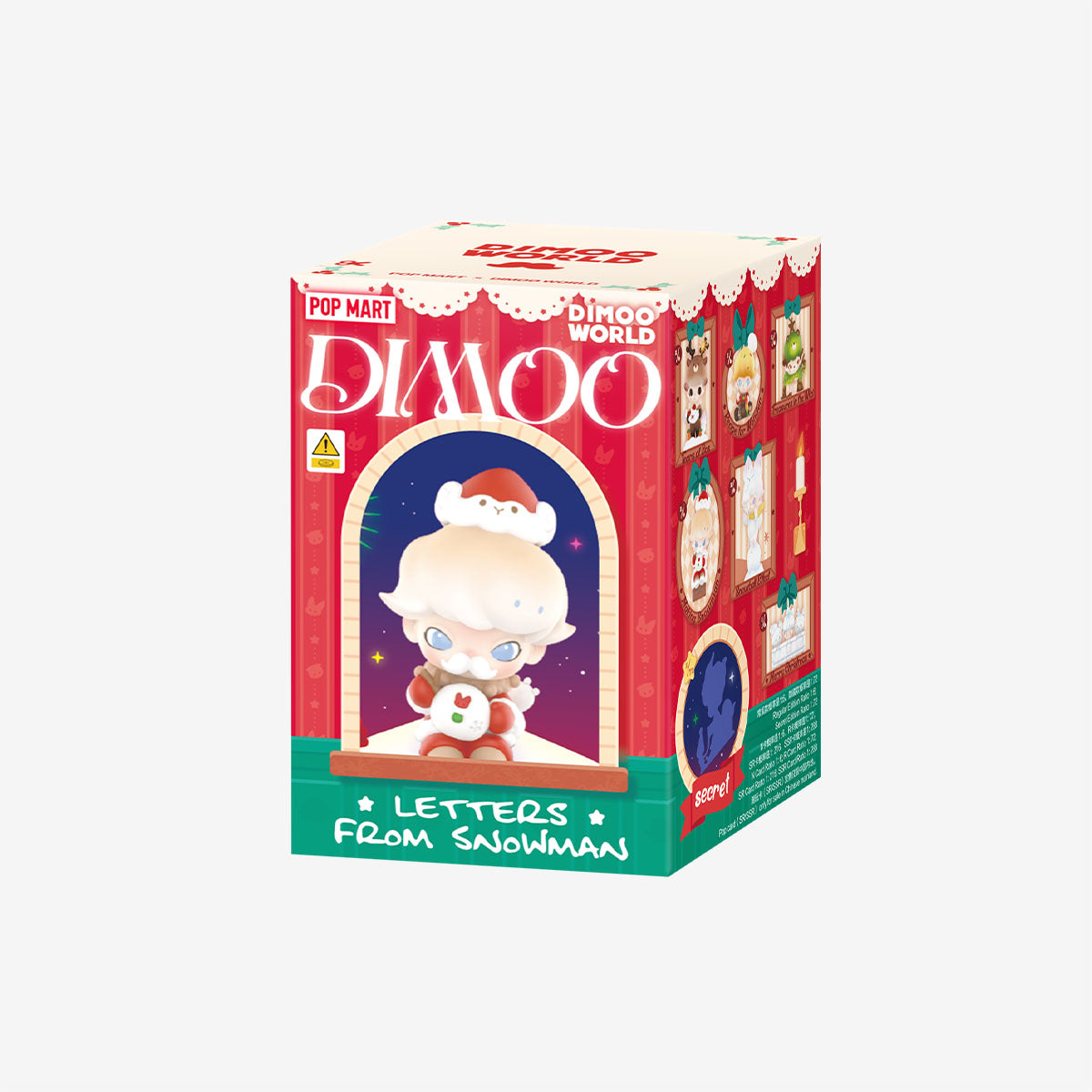 POP MART DIMOO Letters from Snowman Series Figures [1 Blind Box]